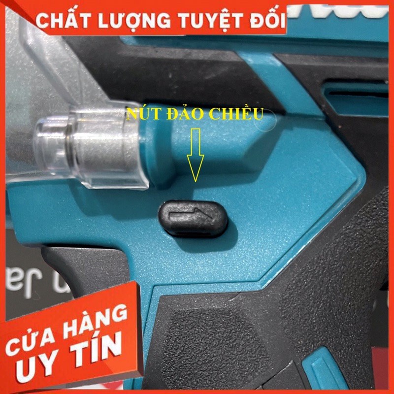 MÁY CHUYÊN VÍT MAKITA 198V 5Ah KHÔNG CHỔI THAN 2 Pin. BỘ PHỤ KIỆN NHƯ HÌNH