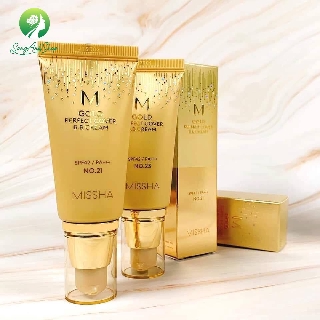 Kem nền che khuyết điểm Missha M Gold Perfect Cover BB Cream 50ml