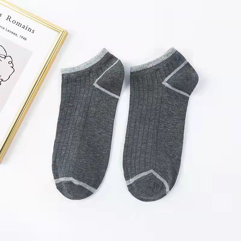 Tất Vớ Cổ Ngắn 10 Màu Chất Cotton