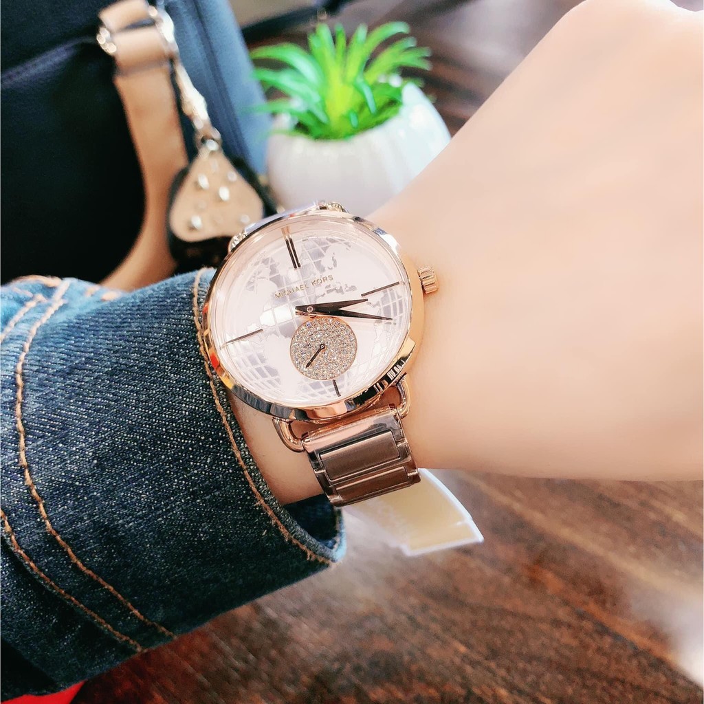 Đồng hồ nữ chính hãng Michael Kors MK3828, đồng hồ đeo tay nữ đẹp Authentic - TOP WATCH