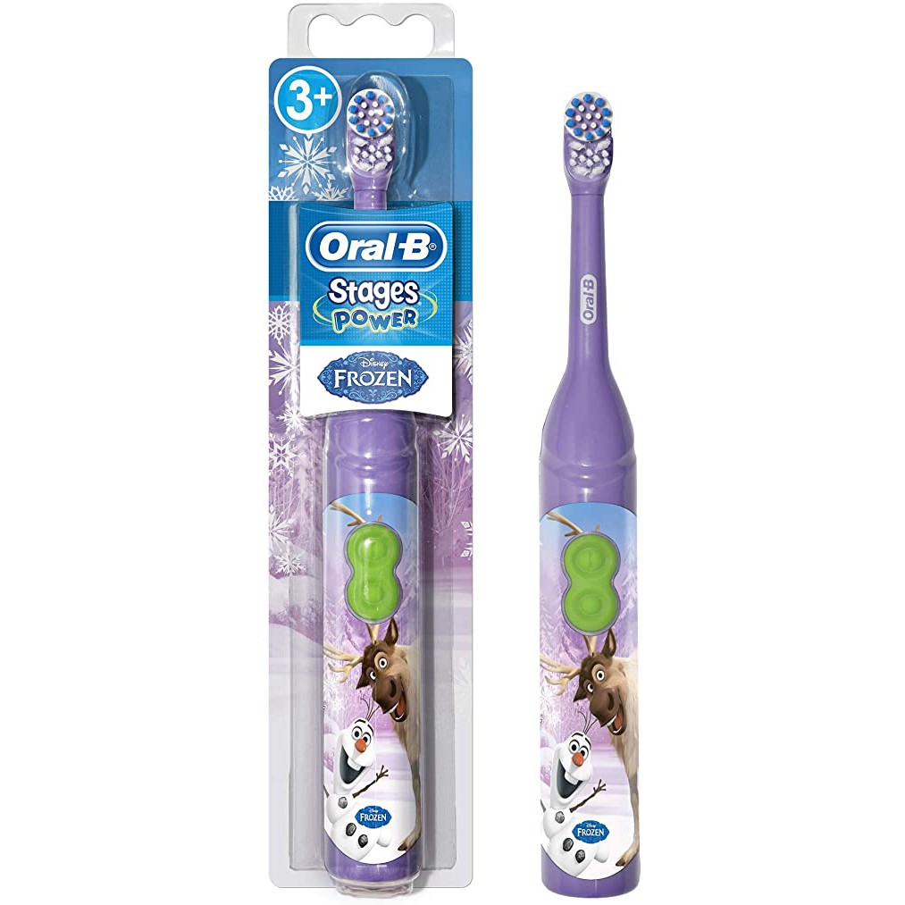 Bàn chải đánh răng trẻ em dùng pin Oral-B Pro-Health Stages Disney Frozen Power Kid's Toothbrush (Mỹ)