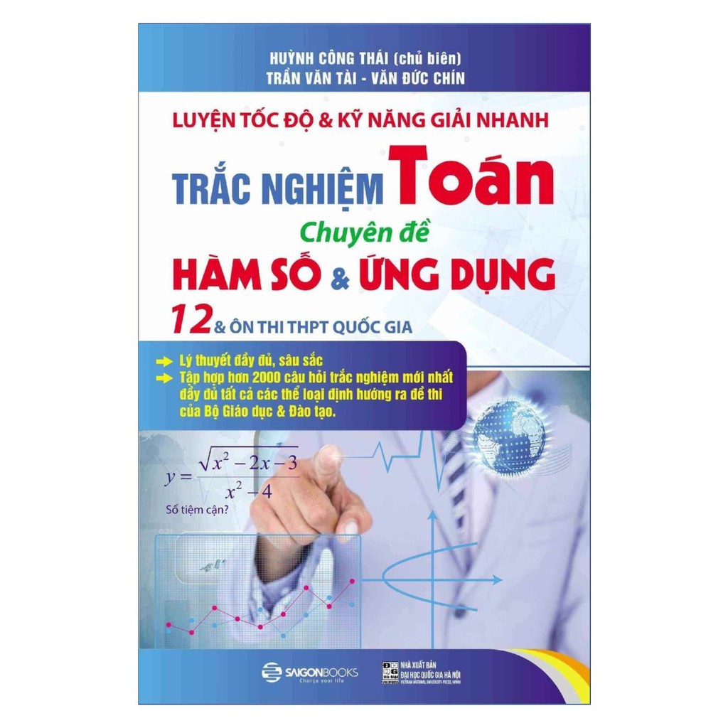 Sách-Luyện tốc độ &kỹ năng giải nhanh trắc nghiệm toán chuyên đề Hàm số&ứng dụng 12&ôn thi THPT quốc gia