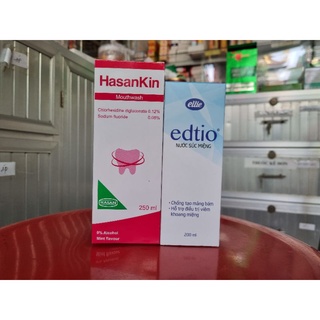 Nước súc miệng edtio 200ml / hasankin 250ml