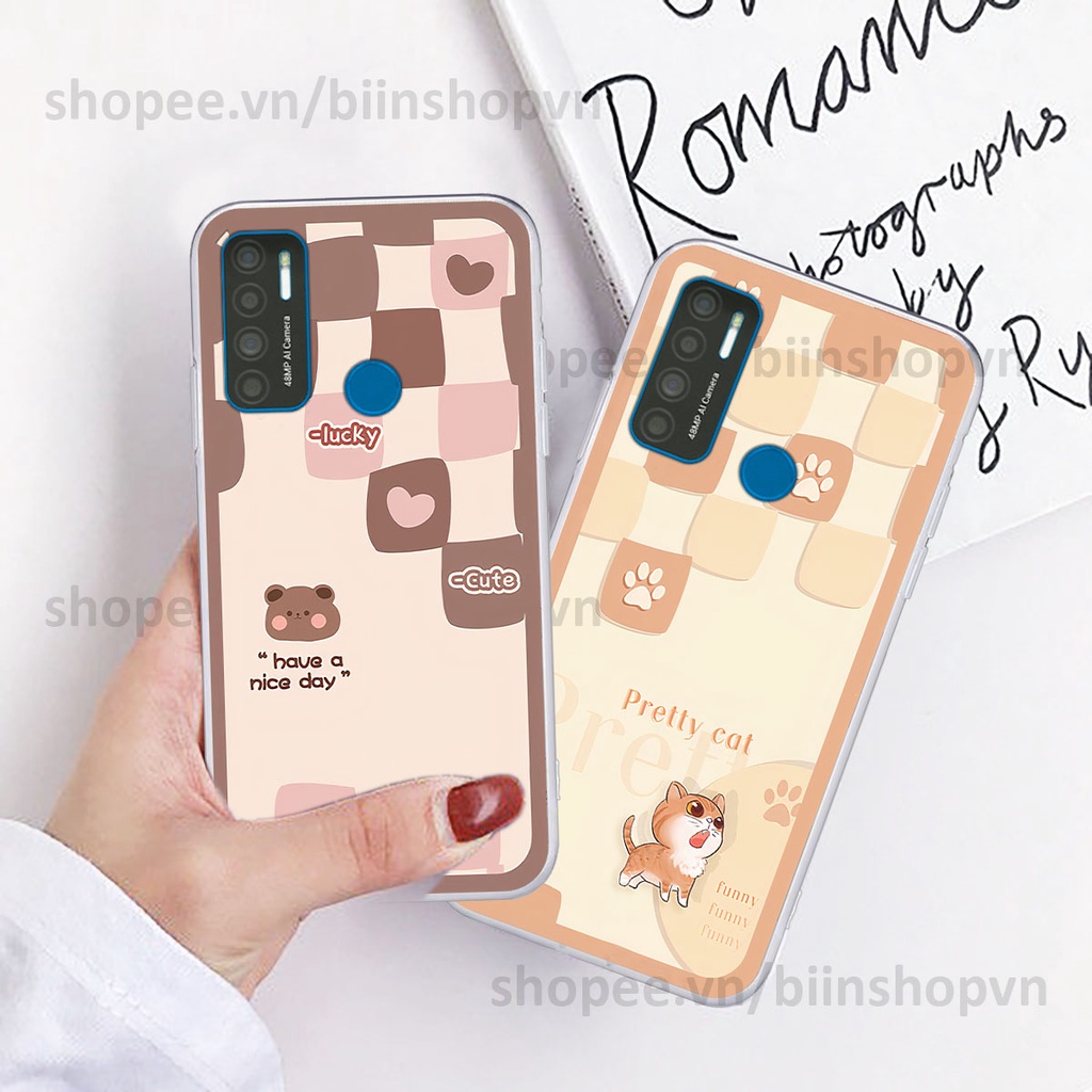 Ốp Vsmart Star 5 / Joy 4 / Live 4 caro trái tim nhiều màu sắc, đầy cá tính, khẳng định phong cách