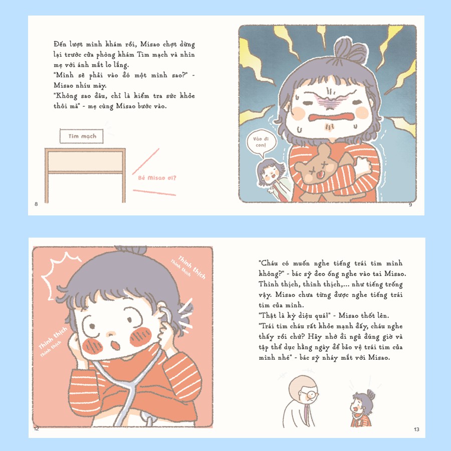 Sách Ehon Nhật Bản - Đừng để bị cúm - Dành cho trẻ từ 2 tuổi