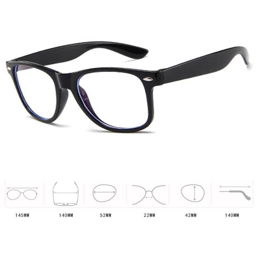 Mắt Kính Chống Bức Xạ Tròng Trong Suốt Thời Trang Cho Nữ