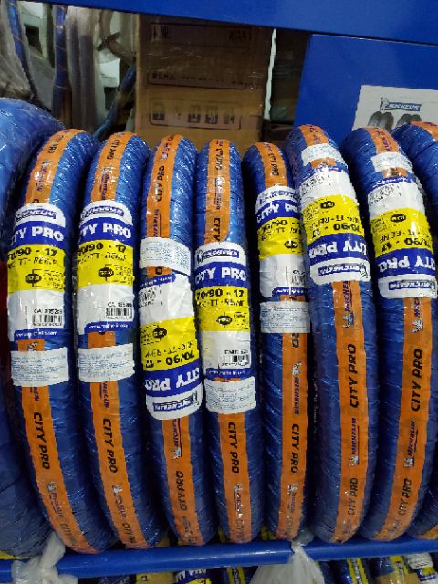 Combo vỏ michelin City Grip Pro Citi Pro,  size nhỏ cho wave dream si si fi ex150 bánh căm bánh mâm (ko ruột và có ruột)