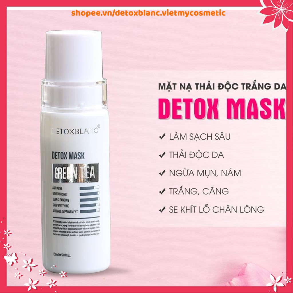 Mặt Nạ Thải Độc Trắng Da DetoxBlanc