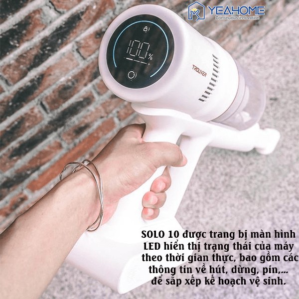Xiaomi Dreame TROUVER SOLO 10 Máy hút bụi không dây cầm tay Động cơ 300W, lực hút 18000Pa, có màn hình LCD | BigBuy360 - bigbuy360.vn