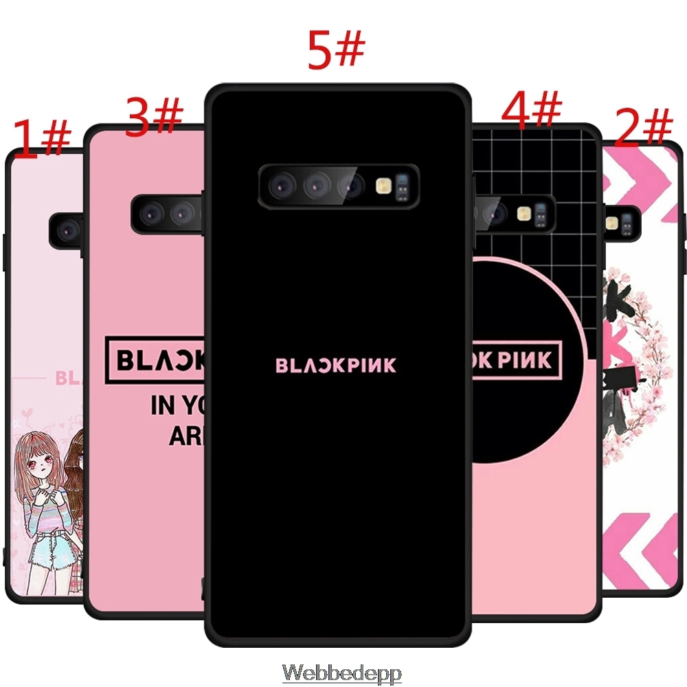Ốp lưng mềm độc đáo cho Samsung Galaxy A3 A5 A7 A8 A9 J6 A6 Plus BLACKPINK