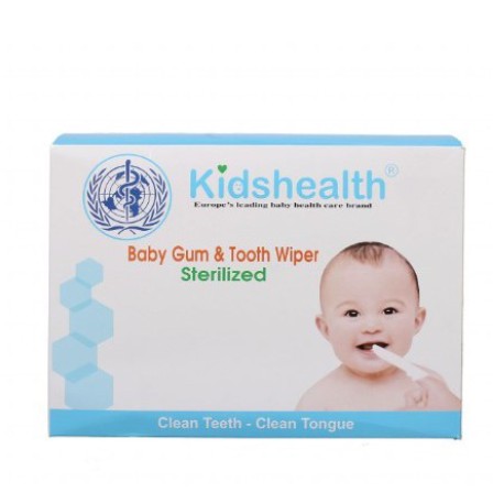 💖💖Gói 10 Gạc Rơ Lưỡi Tiệt Trùng Kidshealth Cho Bé