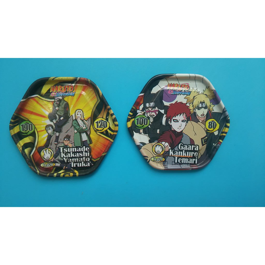 Thẻ sắt Toonies Naruto