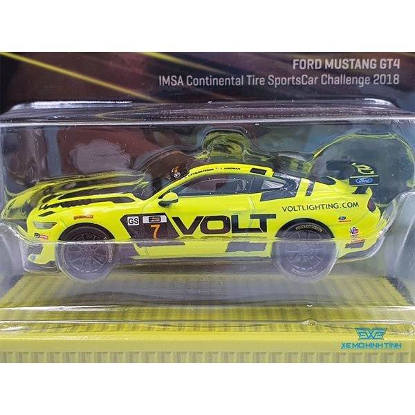 Xe Mô Hình Ford Mustang GT4 IMSA Continental Tire SportCar Challenge 2018 1:64 Tarmac Works