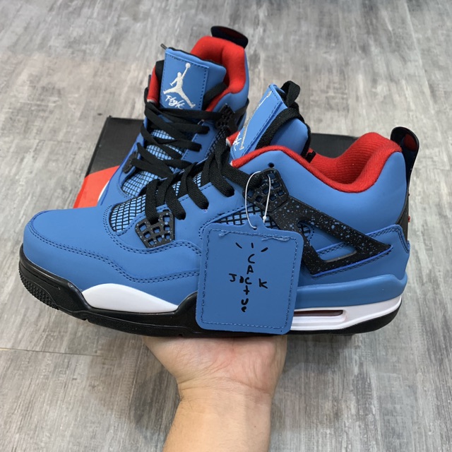 ẢNH THẬT | Giày Thể Thao Jordan 4 Travis scott