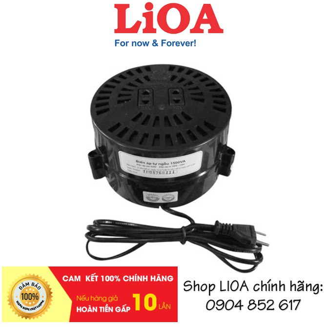 Biến áp đổi nguồn LIOA (nguồn vào 220V / nguồn ra 100-120V) 200/400/600VA