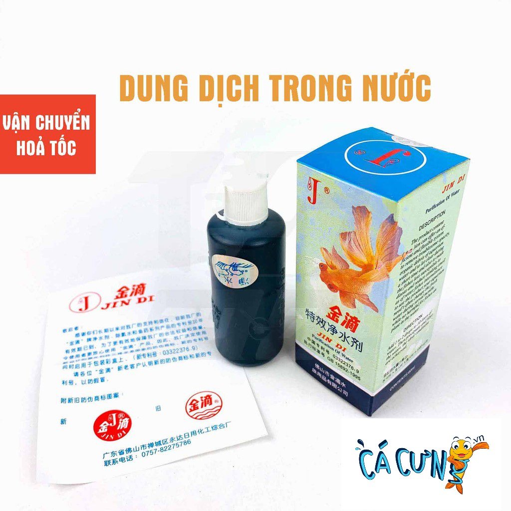 Dung Dịch Làm Trong Nước Jindi - 60ml