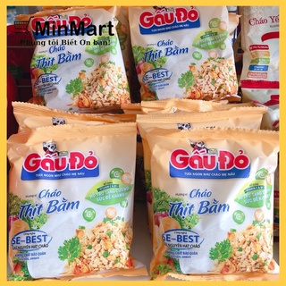 Cháo gấu đỏ vị thịt bằm minmart