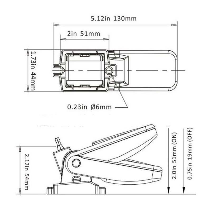 Công Tắc Phao Bơm Đánh Lửa Tự Động DC 20A 12-24 - 32V