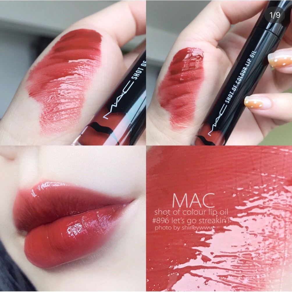 MAC - Son kem Shot Of Colour Lip Oil