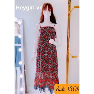 [Sale] Đầm maxi đi biển
