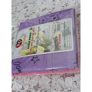 COMBO 2 KHĂN MẶT SIÊU MỊN KEIKO CHO BÉ