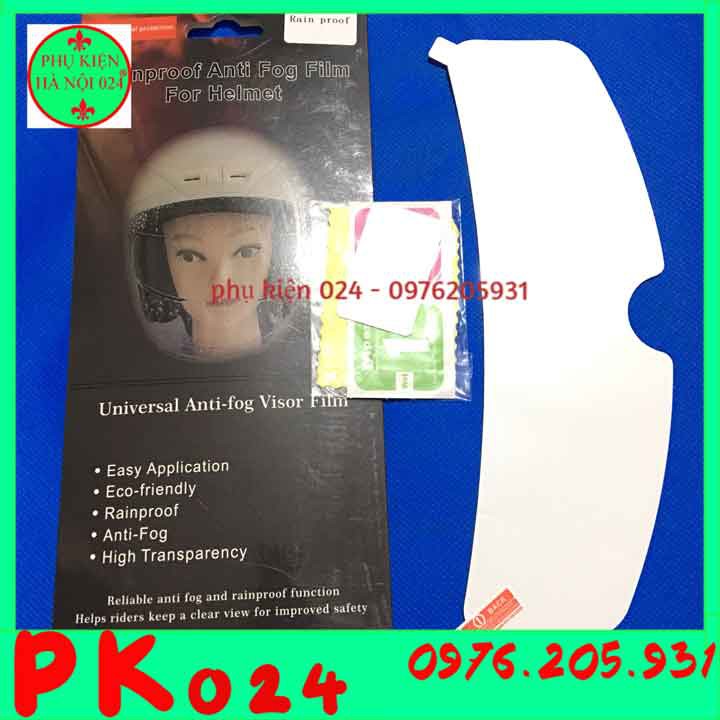 [FREESHIP] Miếng Dán Chống Nước Sương Mù Dán Ngoài Mũ Bảo Hiểm - Rain Proof