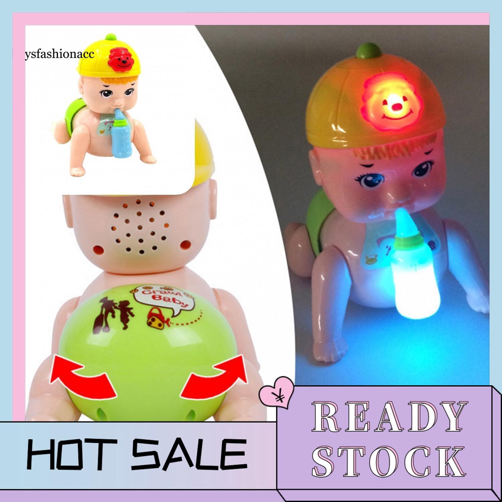 Đồ chơi búp bê em bé tập bò phát triển trí thông minh