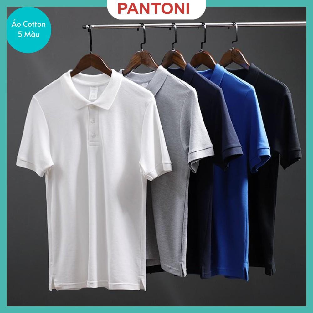 Áo Thun Nam tay ngắn , áo phông nam ngắn tay cổ bẻ - không nhăn mềm min thấm hút mồ hôi