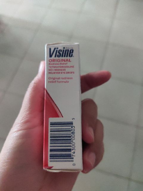 (MỚI) Nhỏ Mắt Visine Original Mỹ 15ml date 2024