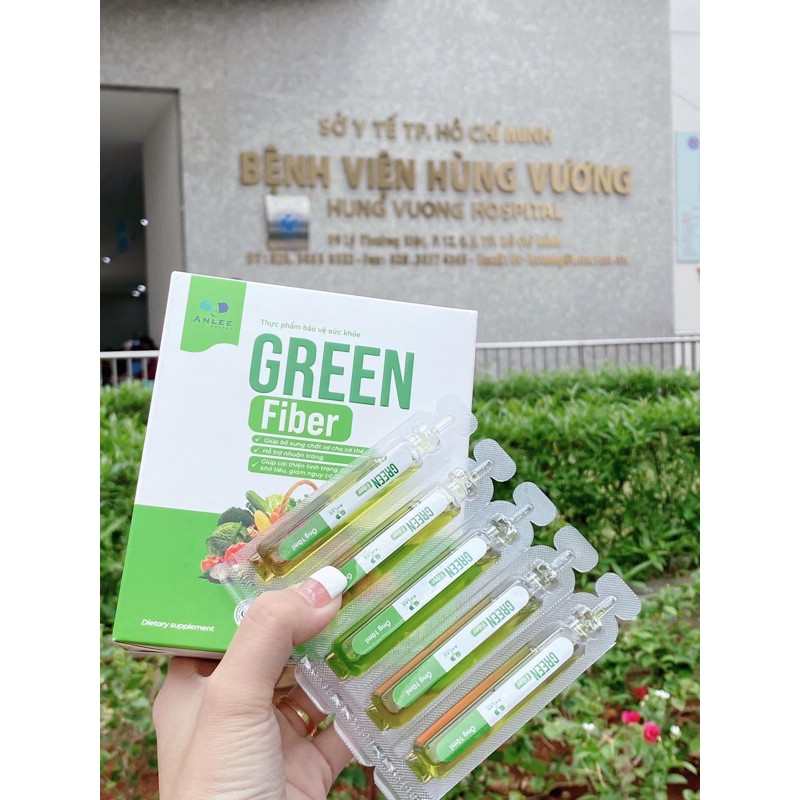 CHẤT XƠ TỰ NHIÊN GREEN FIBER - ĐẶC TR.Ị TÁO BÓN