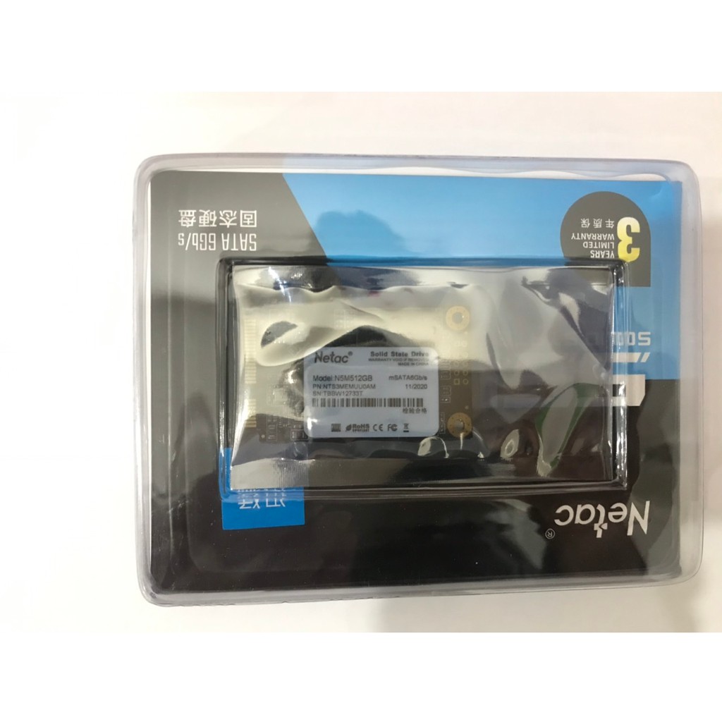 Ổ Cứng SSD mSATA 512GB Netac | BigBuy360 - bigbuy360.vn
