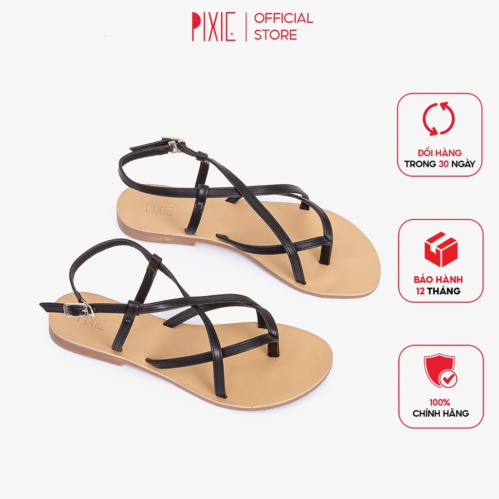 Giày Sandal Bệt Xỏ Ngón Pixie X497