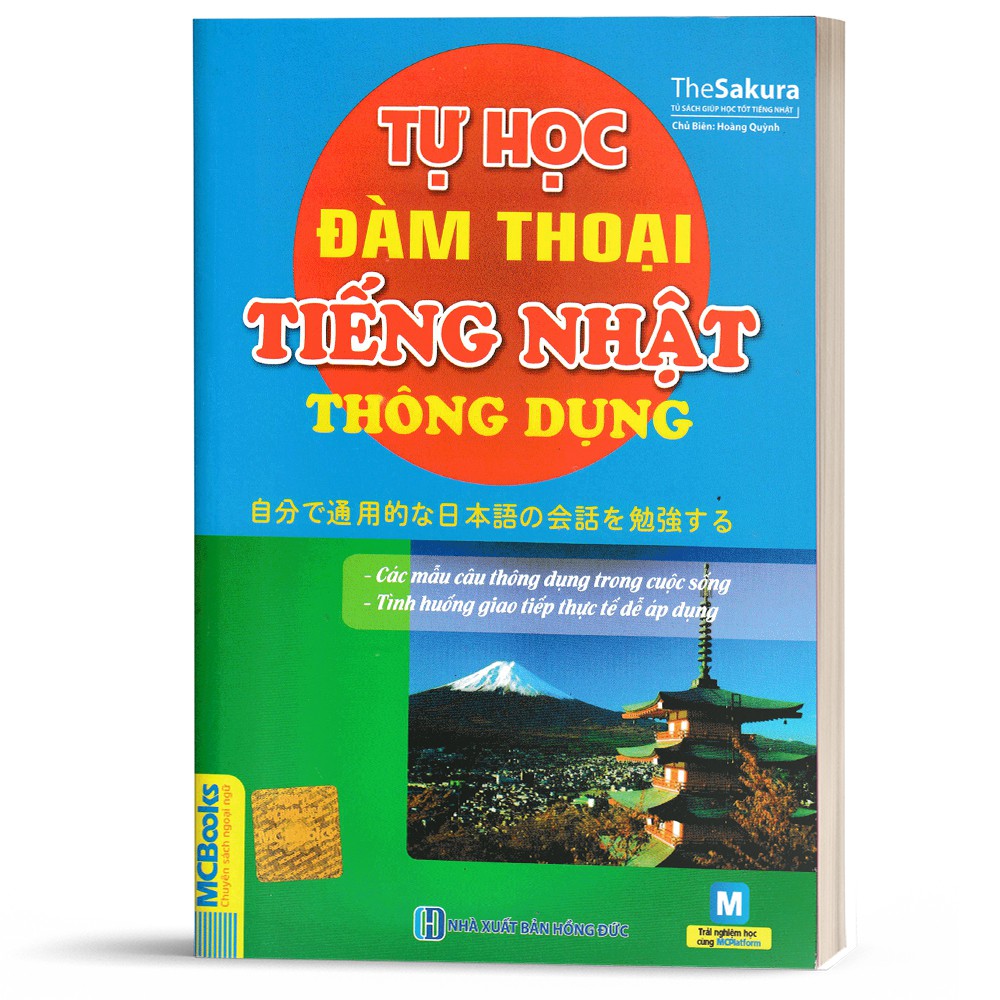 Sách - Tự Học Đàm Thoại Tiếng Nhật Thông Dụng