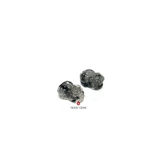Tỳ Hưu Thạch Anh Tóc Đen - Ngọc Gems