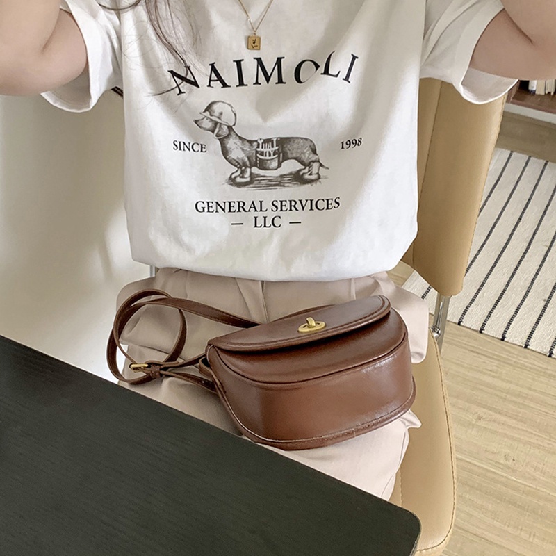 IELGY Túi Đeo Vai Thời Trang Cổ Điển Sang Trọng Cho Nữ