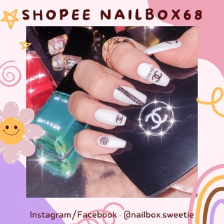 NAILBOX - Móng úp tiện lợi ( Đảm bảo giống hình, giá rẻ ) - Trắng Mix Thương hiệu Sang trọng Korea nailtip