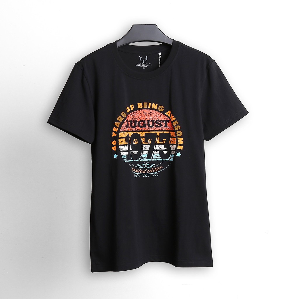 Áo phông nam Marc AUGUST - Chất liệu Cotton 100%, co giãn 4c - Form slim chuẩn dáng. THE BASIC STORE