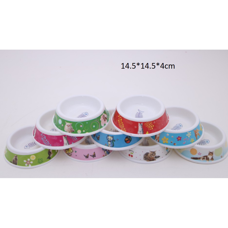 Bát ăn đơn nhỏ nhiều màu cho chó mèo - PET&amp;JOI