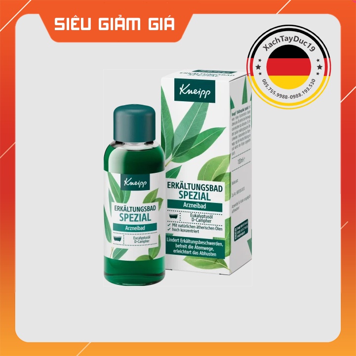 Tinh Dầu Tắm Bồn Kneipp 100ml của Đức