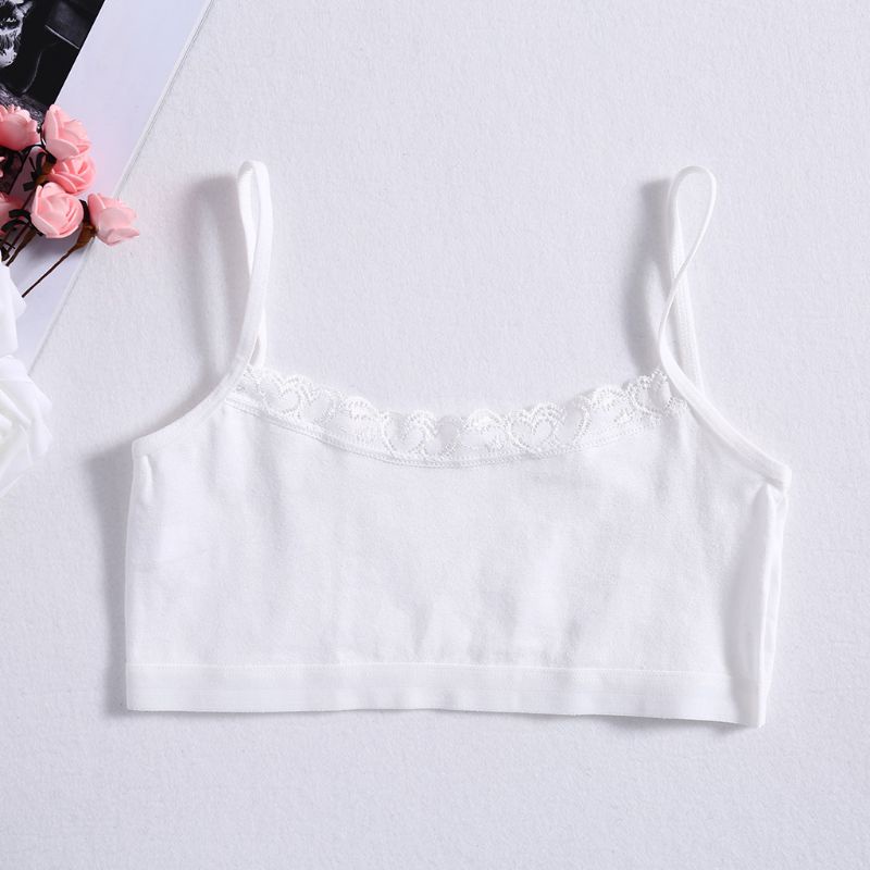 Set 4 Áo Lót Có Mút Đệm Ngực Mềm Mại Dành Cho Tuổi Teen