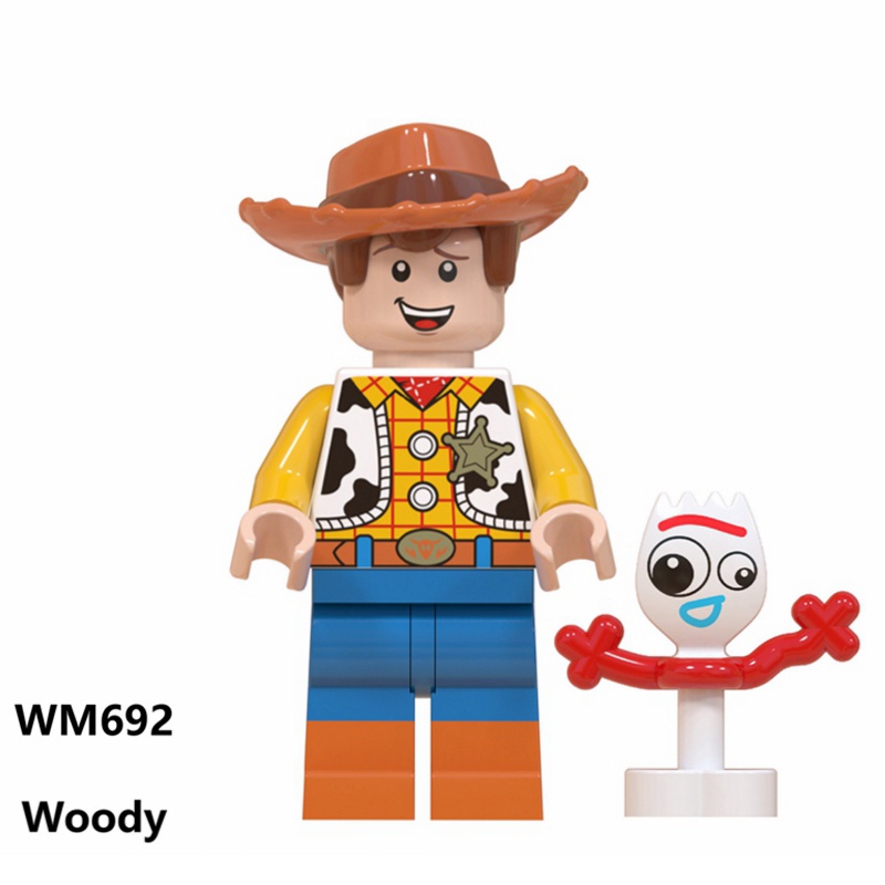 Bộ Đồ Chơi Xếp Hình Nhân Vật Hoạt Hình Toy Story 4