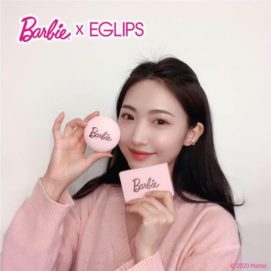 Phấn nén Eglips Blur Powder Pact x Barbie Limited Edition