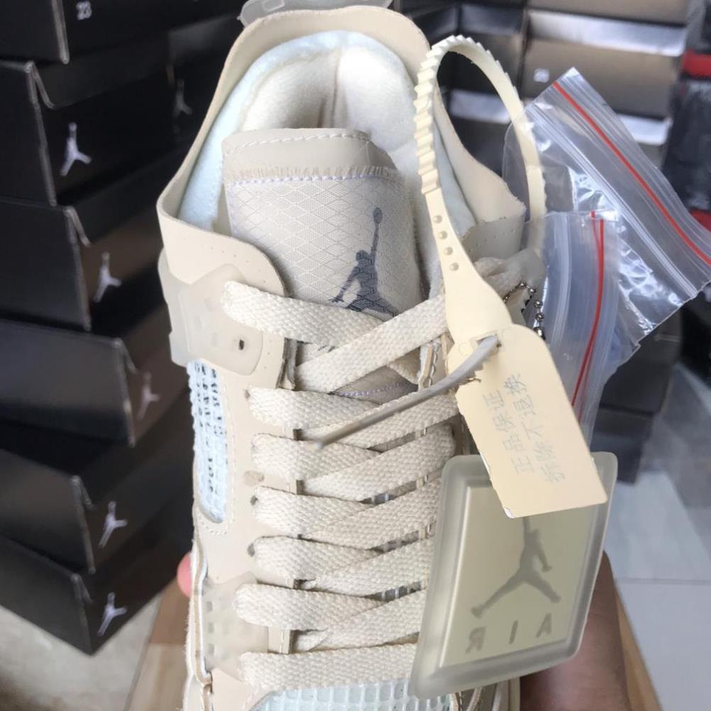 (sale sốc)Giày Sneaker JD4 OFF WHITE, Giày JD4 OFF Nam Nữ Cao Cấp , Đẹp Êm  Ái Nhất