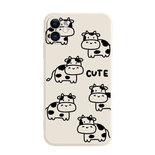 Ốp lưng iphone silicon Bò sữa Good time cute N13