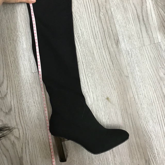 Boots đùi gót gương