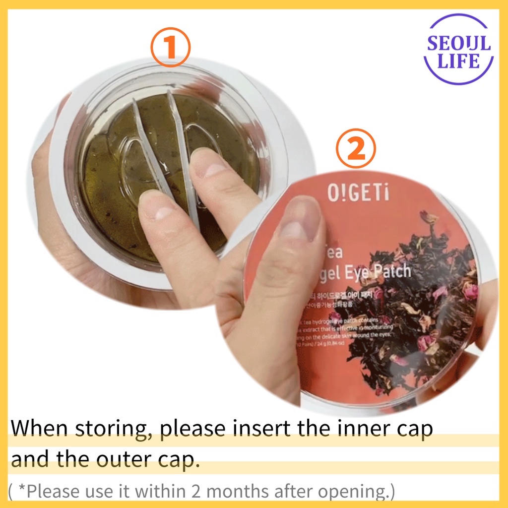 Ogeti O get Hydrogel Eye Patch 20 chiếc / Kim sejeong / đề xuất kinh doanh