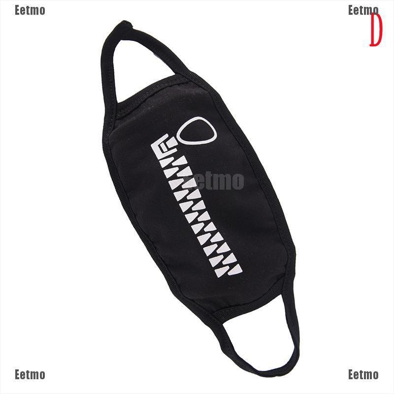 (Hàng Mới Về) Khẩu Trang Che Nửa Mặt Ba Lớp Bằng Cotton Họa Tiết Hoạt Hình Vui Nhộn Unisex | BigBuy360 - bigbuy360.vn