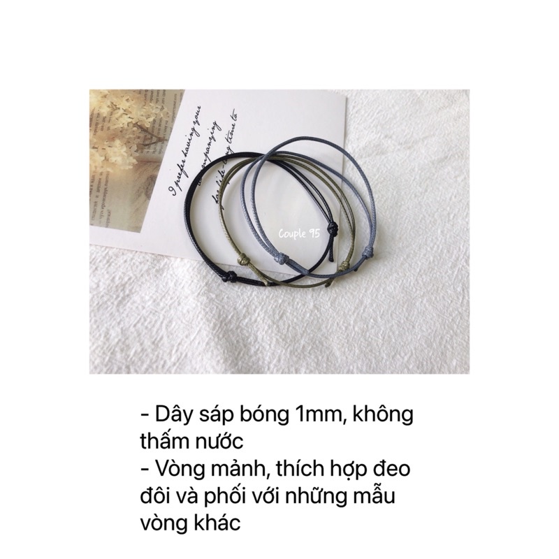 Vòng chỉ sáp waterproof basic