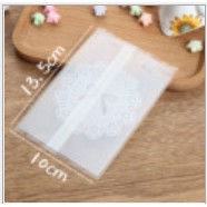 Túi đựng trà, bánh kẹo họa tiết Thắt nơ, hàn nhiệt  - VUA BAO BÌ