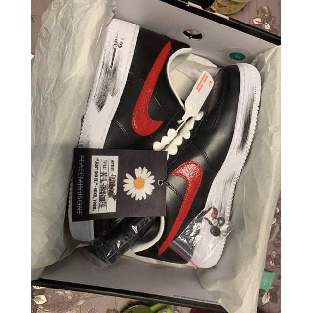 Giày sneaker air force1 x peaceminusone1.